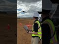 Flying Drone Photogrammetry at Construction Site