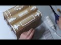 How to make a BOOK-shaped BOX | 3 fake books