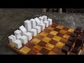 Make an Elegant, Minimalist Chess Set in an Hour | Simple Plaid Friday Project