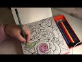 [ASMR] Relaxing Colouring With Pencils ✏️ (No Talking)