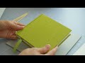 Make a sketchbook with me ✦ cozy satisfying bookbinding process, no music, asmr