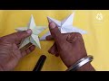 How to make Paper star ⭐ Star Paper how to make #craft #paper #paper #starpaper