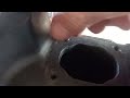 KTM sxf fuel tank thread repair.