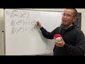 Higher order derivatives (look for a pattern)