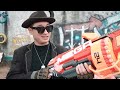 LTT Nerf War :  Assassin Squad SEAL X Warriors Nerf Guns Fight Crime Dr Ken Crazy In Forbiden Zone