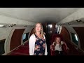 Wife's 1st Look At Elvis Presley Private Jet