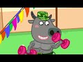 Baby Wolf Is Too Strong | No One Can Beat Mighty Max (Cartoon Animation) @wolfootoons
