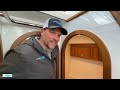 41 Lindell w/ Twin 600 Mercury Outboards - Sea Trial and Walk Through