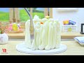 Amazing Rainbown Kitkat Cake | Satisfying Miniature Kitkat Chocolate Cake Decorating Idea