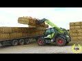 Claas Torion 1914 | 3 X Krone BigPack 1290 HDP II | AgrarLohn Müritz | Strohernte