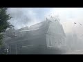 *FULLY INVOLVED MANSION - EAST NORWICH NY