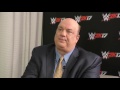 WWE 2K17 interview with Paul Heyman goes wrong 