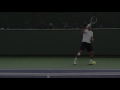 Rafael Nadal slow-mo .right-handed forehand