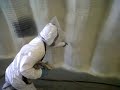 Foam Rise Insulation-Spray Foam Insulation on a metal building ( quonset hut )