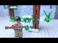 The Battle of The Bulge - Ardennes Counteroffensive - Lego WW2 - Stopmotion