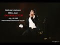 Billie Jean 1988 Bad World Tour Instrumental+Backround Vocals Live In Wembley