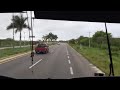 Playa Del Carmen to Cancun Highway Time Lapse