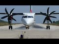 SKIATHOS 2018 - LOW LANDINGS and JETBLASTS vs. PEOPLE - Airbus A321, Boeing 717 ...