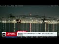 Video footage shows Francis Scott Key Bridge collapse after ship strike
