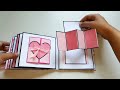 Beautiful handmade scrapbook for best friend || Scrapbook || Handmade Album || diy scrapbook ideas