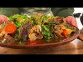 Fat Goose Stewed In An Afghan Cauldron! An Incredibly Delicious Dish