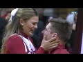 Indiana Hoosiers' Collin Hartman Proposes to Girlfriend on Senior Day | Big Ten Men's Basketball