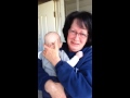 Grandma sees grandbaby for first time :)
