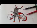 COBRA BIKE EMOTE DRAWING || Freefire Drawing   ||Garena-Freefire