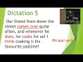 English Listening practice: Advanced Dictation 79 Simple Present Verbs