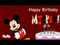 Happy Birthday Mickey Mouse!!!!! 🧁🍰🎂🧁🍰🎂🧁🍰🎂🧁🍰🎂🧁🍰🎂