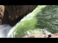 Yellowstone waterfall (slo-mo)