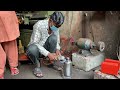 Amazing Restoration of 50 Ton Hydraulic Jack || How to Repair Old and Rusty Hydraulic Jack