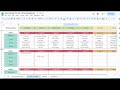 Meal Planner Calendar FREE Template - How to Create a Meal Calendar in Google Sheets Free Tutorial
