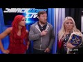 Bryan announces the first SmackDown Women's Title Steel Cage Match: SmackDown LIVE, Jan. 10, 2017