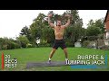 Intense 15 Minute BURPEE ONLY HIIT Workout for Serious Results!