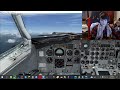 MY FIRST VATSIM FLIGHT! undedited