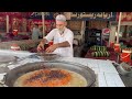 80 YEARS OLD MAN MAKING HUGE DELICIOUS KABULI PULAO | THE GIANT MEAT KABULI PULAO RECIPE