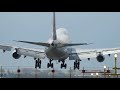 Boeing 747 VERY HARD Landing