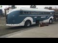Short video. 1945 GM bus