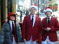 jingle bells in philly; 12/24/09; 3PBC guys