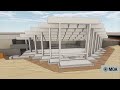 MOA's Great Hall Seismic Upgrade: 4D Animated Project Simulation