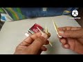 Membuat tusukan gigi dengan bahan seadanya,simpel praktis cepat