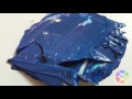 Acrylic Paint Colour Mixing - #6 (MUTED ROYAL BLUE)