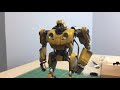 Bumblebee Made From Model Kit Parts - Timelapse