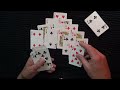 ASMR - Playing Pyramid Solitaire - Chewing Gum & Whispering - Australian Content