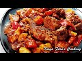 YUMMY PORK RIBS CALDERETA | EASIEST PORK RIBS CALDERETA RECIPE!!!