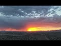 Sunrise Hyperlapse - Looking Towards Henderson from the SW of Las Vegas - 24 Aug 22