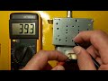 How to Measure Microwave Magnetron - Simple Method with Tester