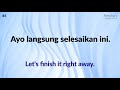 1000 Indonesian conversation phrases to speak fluently - with Narrator's Professional Voice