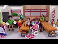 Playmobil Familie Hauser - Die Schulhausrally mit den Erstklässlern - Geschichte mit Lena